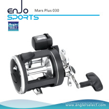 Angler Select Marte Plus Handle Plastic Body 2 + 1 Bearing Pesca Marinha Trolling Reel Fishing Tackle (Mars Plus 045)